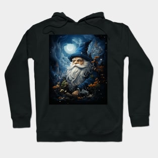 Surrealism Starry Night Gnome Hoodie